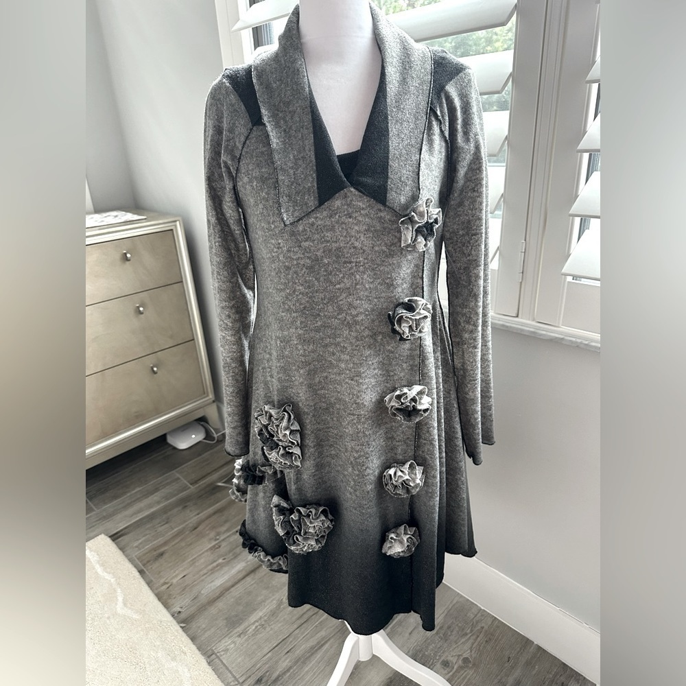 Carrie Me Couture Palm Beach, Custom Made, Coat and Dress Ensemble, S/M